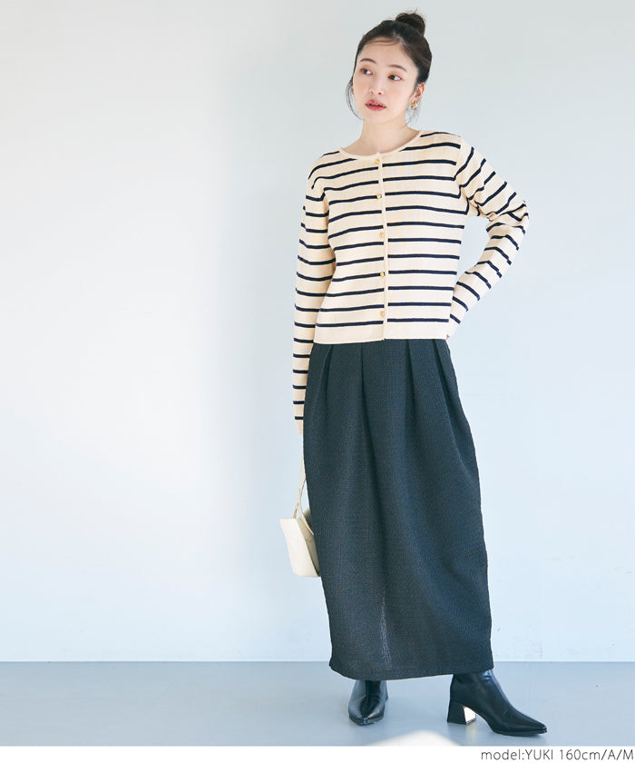コカ coca 金ボタンニットカーディガン （Ivory） Ivory