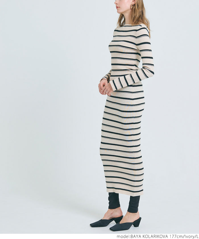 coca rib knit skirt