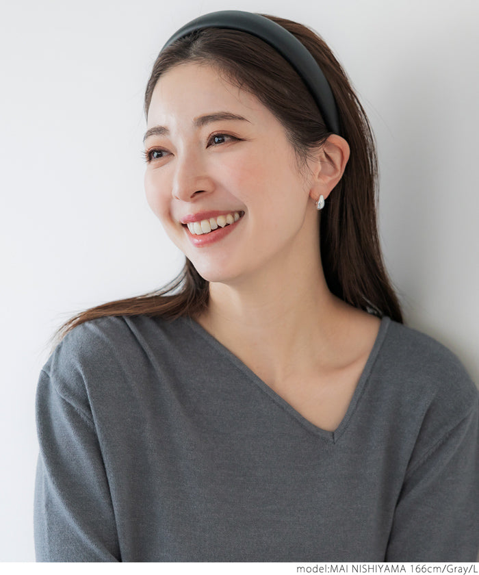 【WEB限定セール】コカ coca ニットフロントデザイントップス