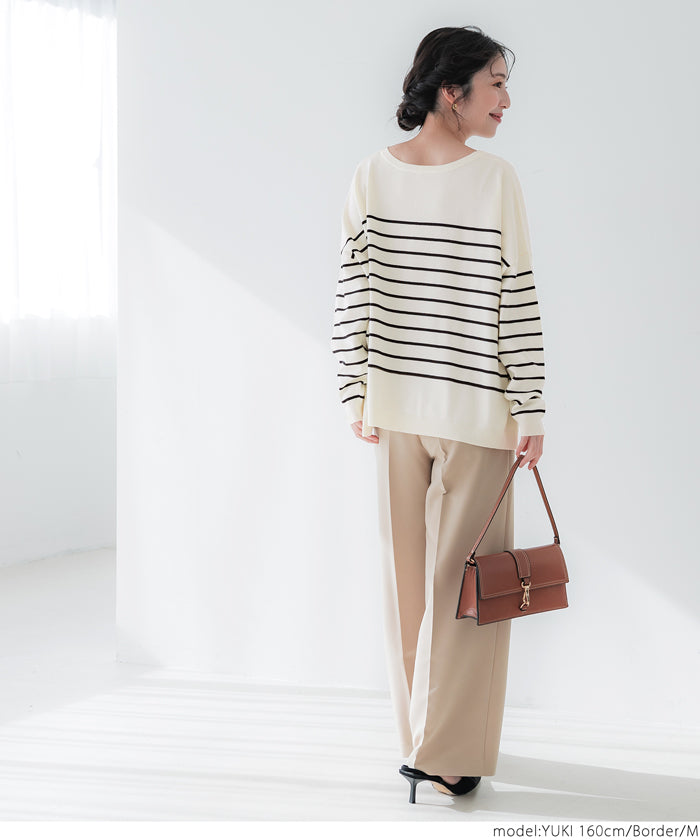 coca V-neck dolman knit top