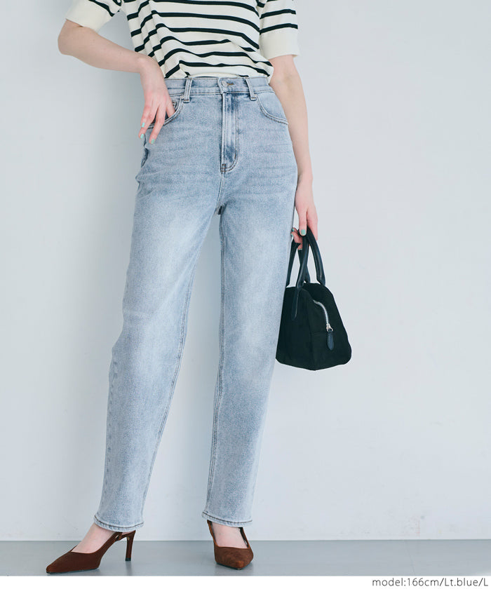 coca crouchable straight denim