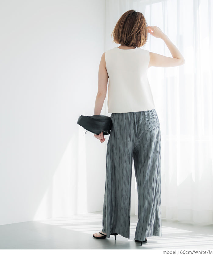 コカ coca 金ボタンニットベスト （Black） Black