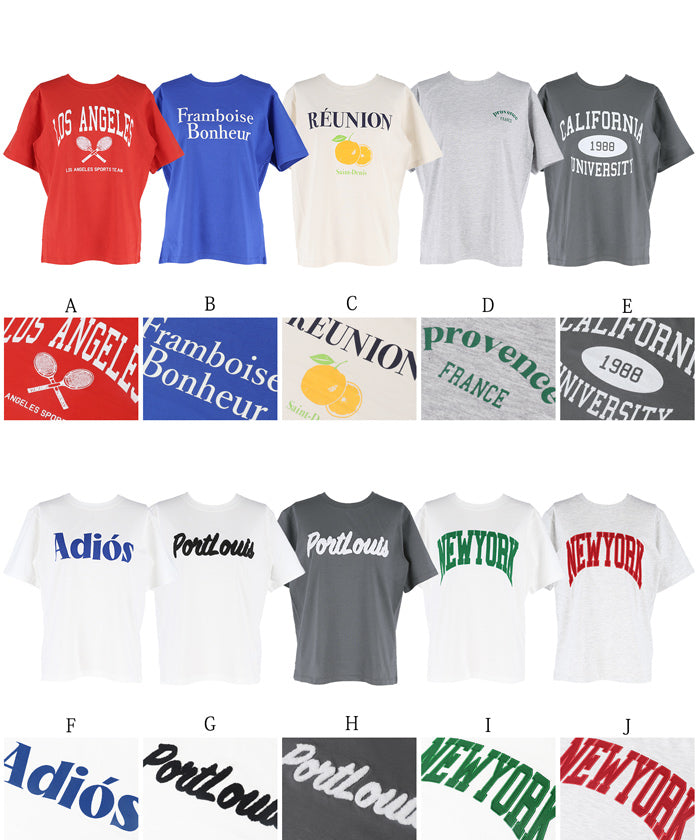 コカ coca アソートデザインクルーネックTシャツ （B） B