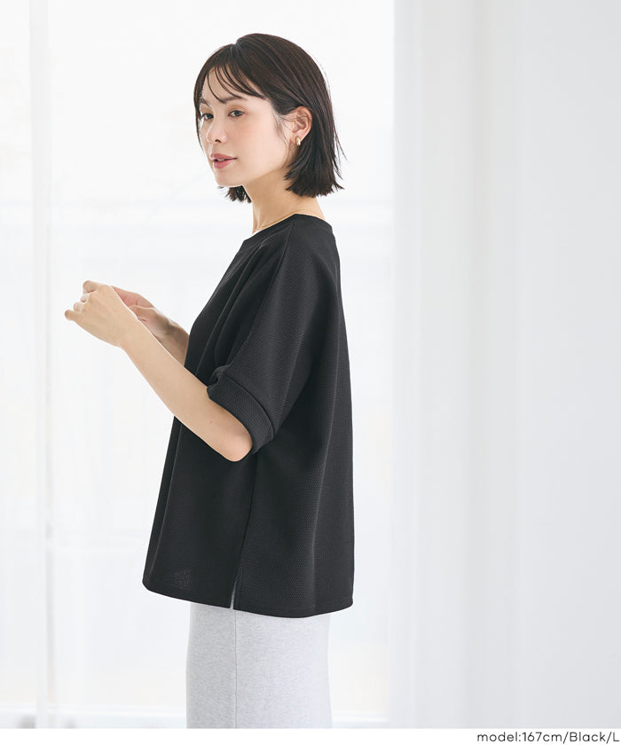 コカ coca エンボスコンパクトトップス （Black） Black