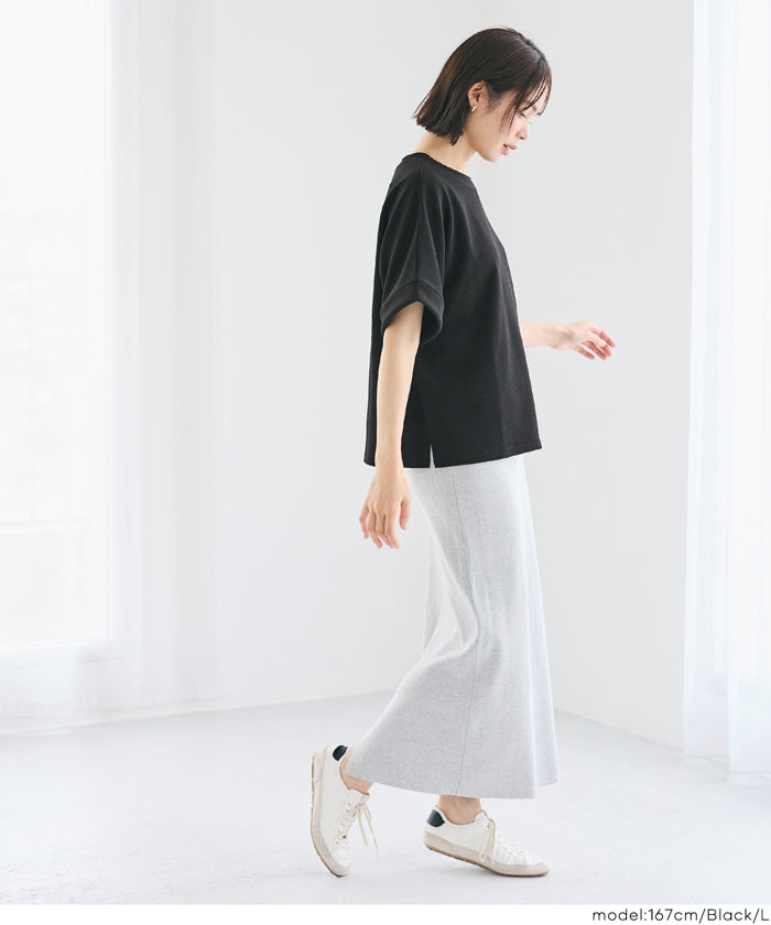 コカ coca エンボスコンパクトトップス （Black） Black