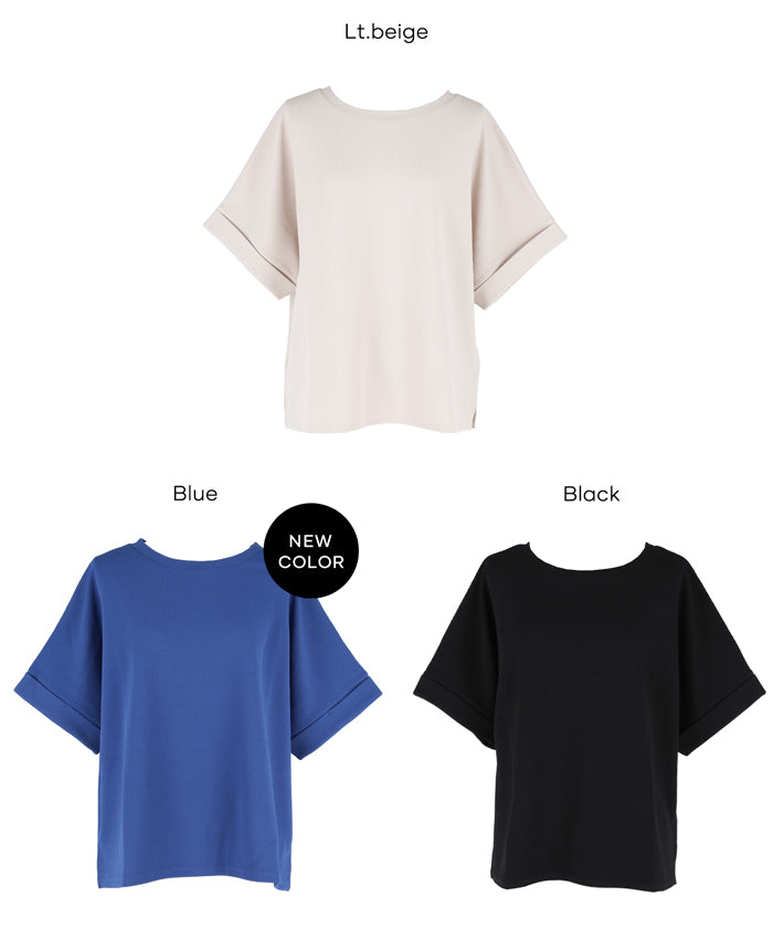 コカ coca エンボスコンパクトトップス （Black） Black