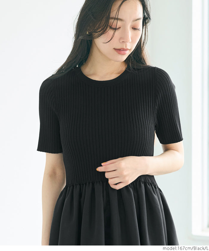 コカ coca バルーンニットワンピース （Ivory） Ivory