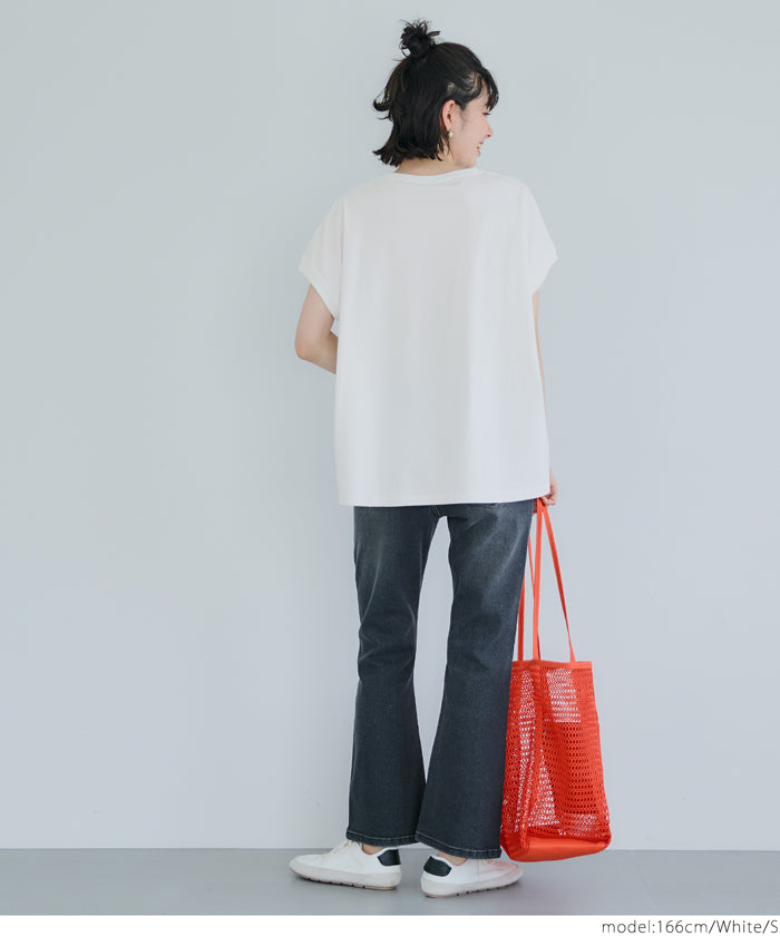 コカ coca フレンチスリーブアソートTシャツ （Oatmeal） Oatmeal