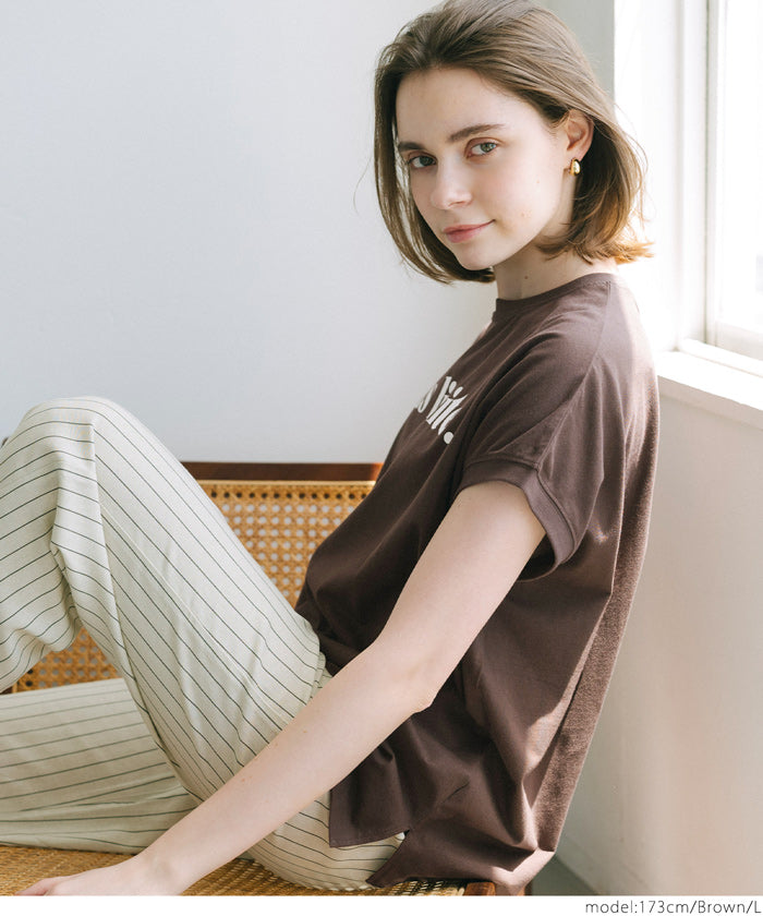 コカ coca フレンチスリーブアソートTシャツ （Oatmeal） Oatmeal