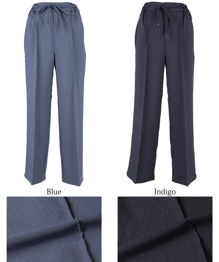 コカ coca デニムライクスラックス （Indigo） Indigo