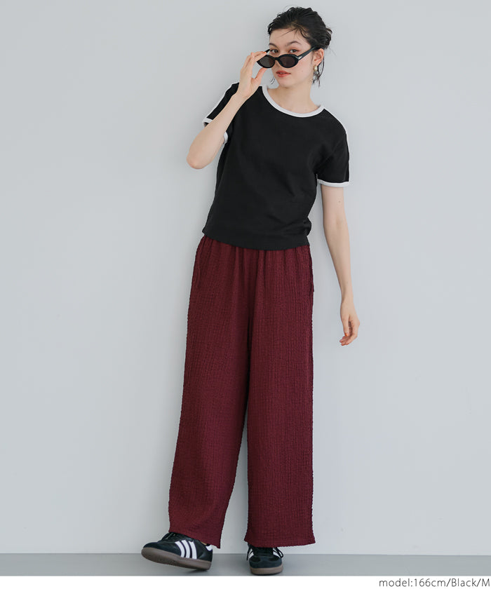 コカ coca スムースコンパクトリンガーTシャツ （Lt.gray） Lt.gray