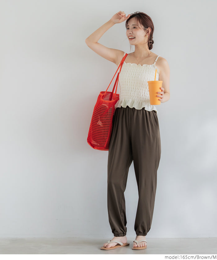 コカ coca 水陸両用ラッシュガードジョガーパンツ （Brown） Brown