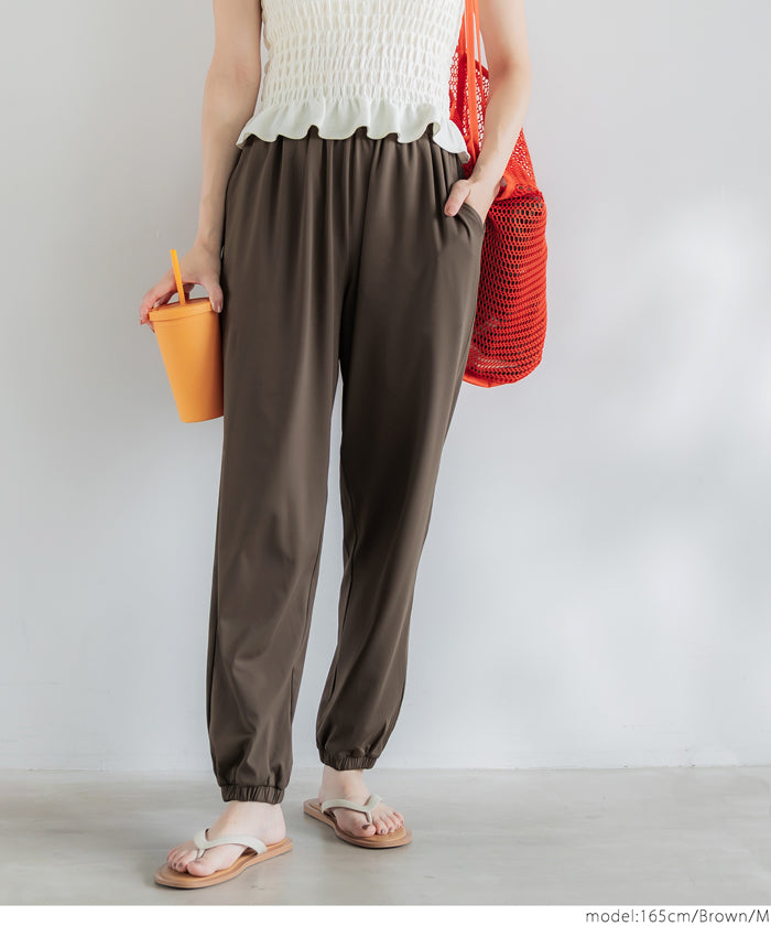コカ coca 水陸両用ラッシュガードジョガーパンツ （Brown） Brown