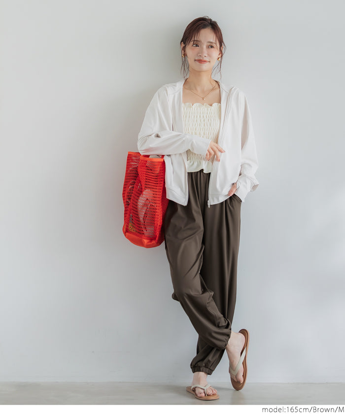 コカ coca 水陸両用ラッシュガードジョガーパンツ （Brown） Brown