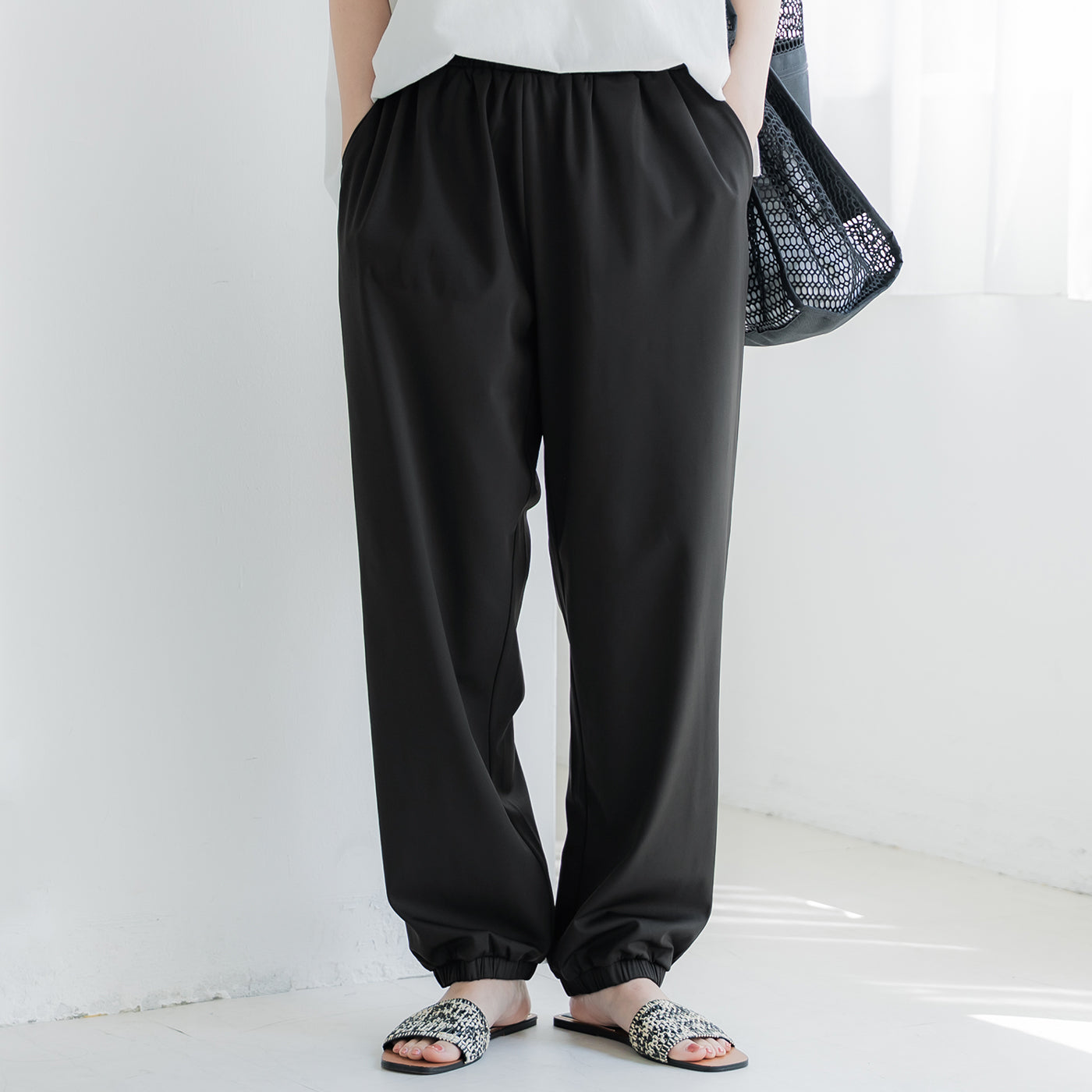 コカ coca 水陸両用ラッシュガードジョガーパンツ （Black） Black