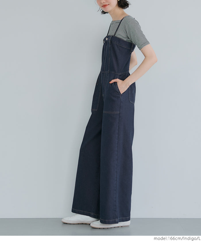 コカ coca サマーデニムベアサロペット （Indigo） Indigo