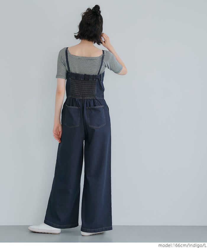 コカ coca サマーデニムベアサロペット （Indigo） Indigo