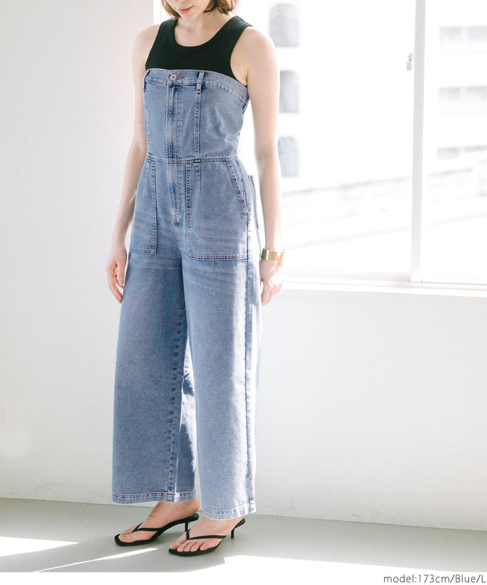 コカ coca サマーデニムベアサロペット （Indigo） Indigo