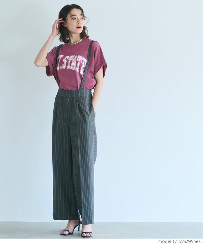 コカ coca レギュラーウェイトロールアップロゴTシャツ （Charcoal） Charcoal