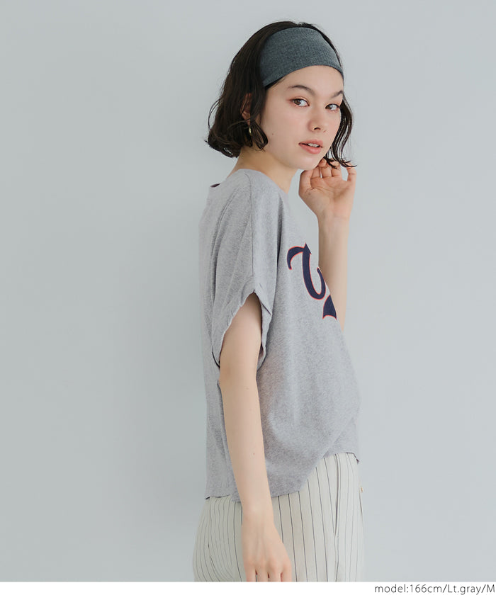 コカ coca レギュラーウェイトロールアップロゴTシャツ （Charcoal） Charcoal
