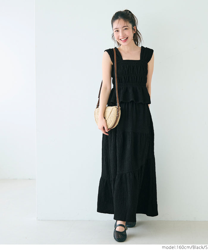コカ coca クロスシボシャーリングトップス （Brown） Brown
