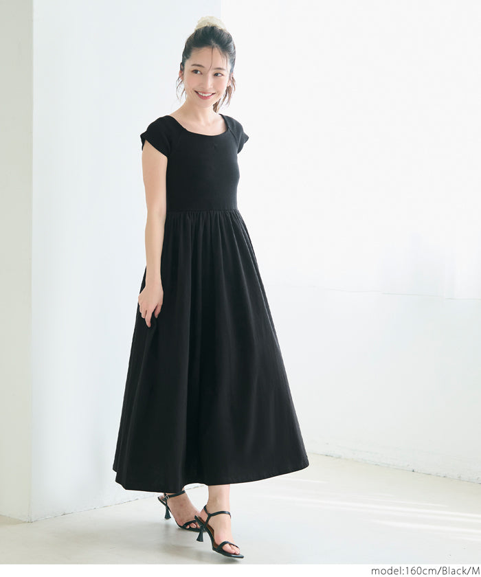 コカ coca オフショルダーワンピース （Black） Black