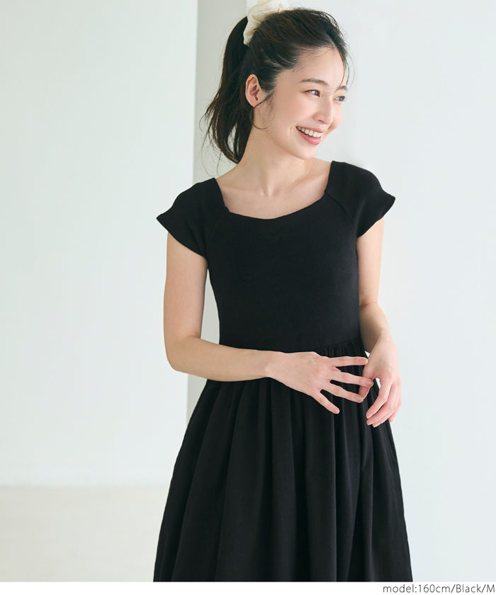 コカ coca オフショルダーワンピース （Black） Black