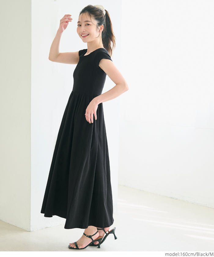 コカ coca オフショルダーワンピース （Black） Black