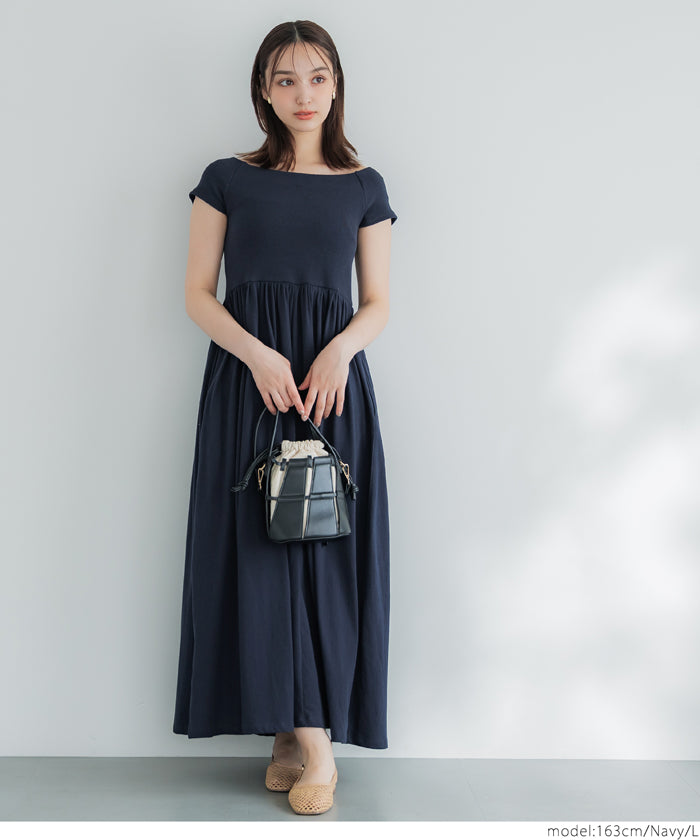 コカ coca オフショルダーワンピース （Black） Black