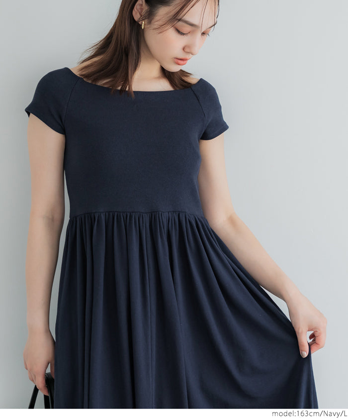 コカ coca オフショルダーワンピース （Black） Black