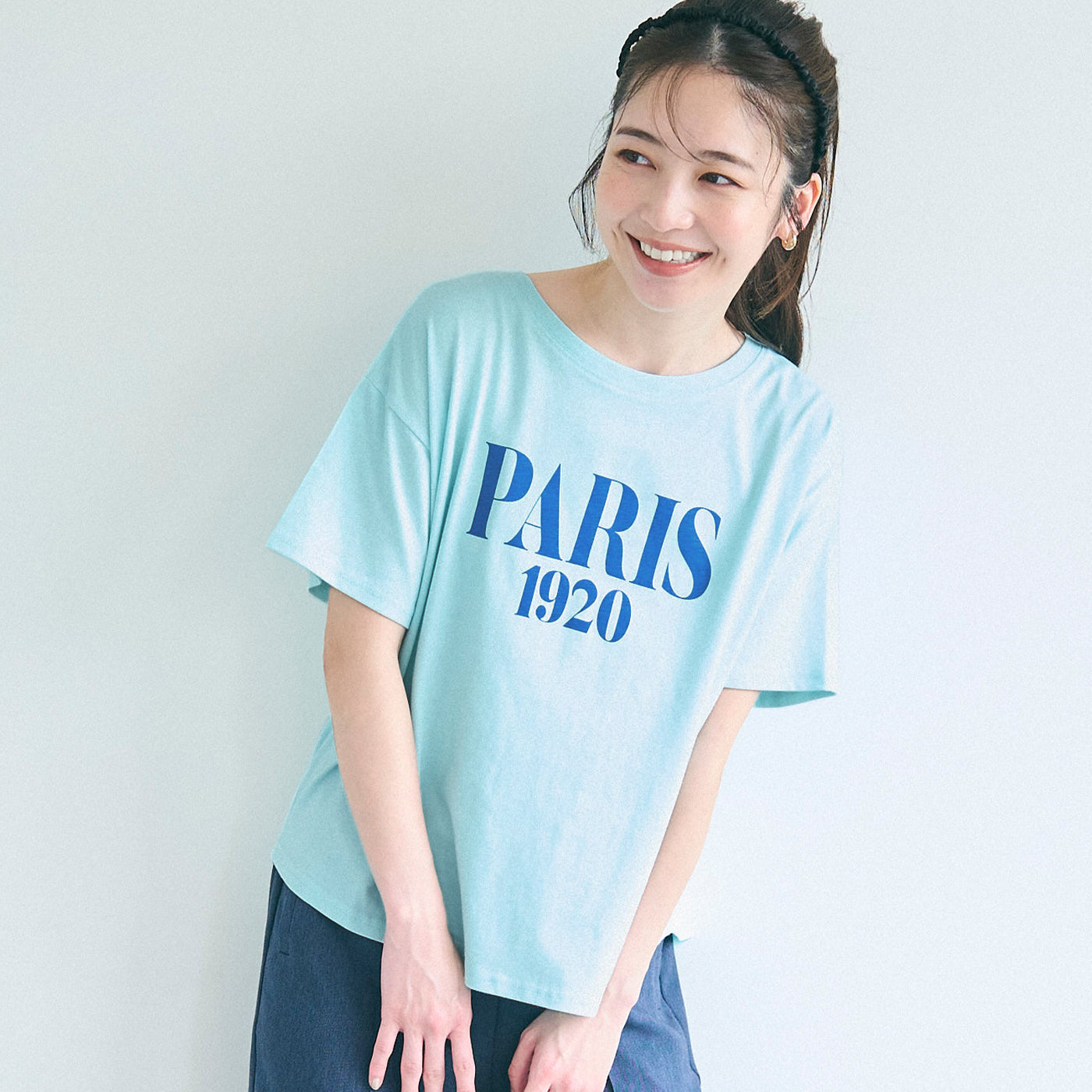 コカ coca テールカットロゴTシャツ （Lt.blue） Lt.blue