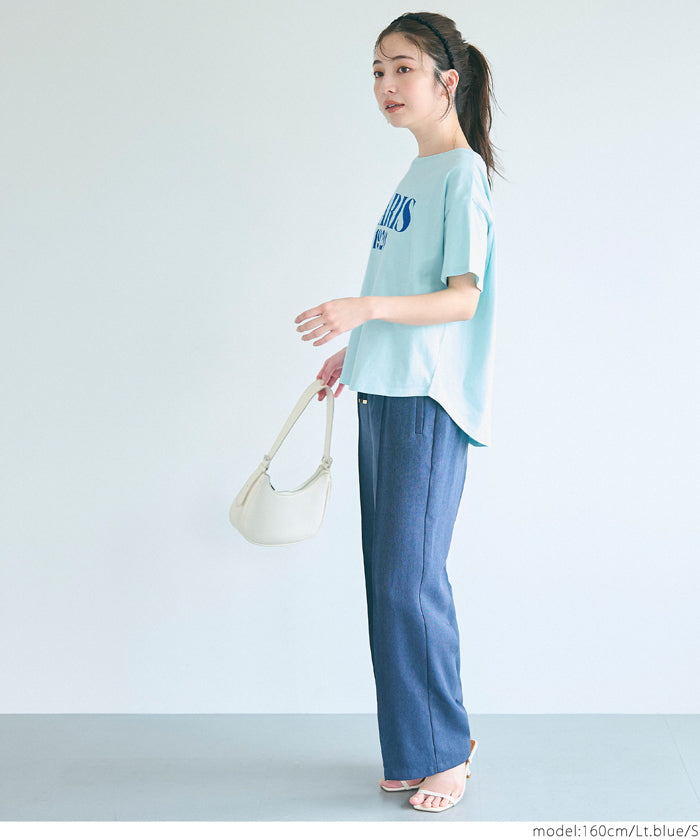 コカ coca テールカットロゴTシャツ （Lt.blue） Lt.blue