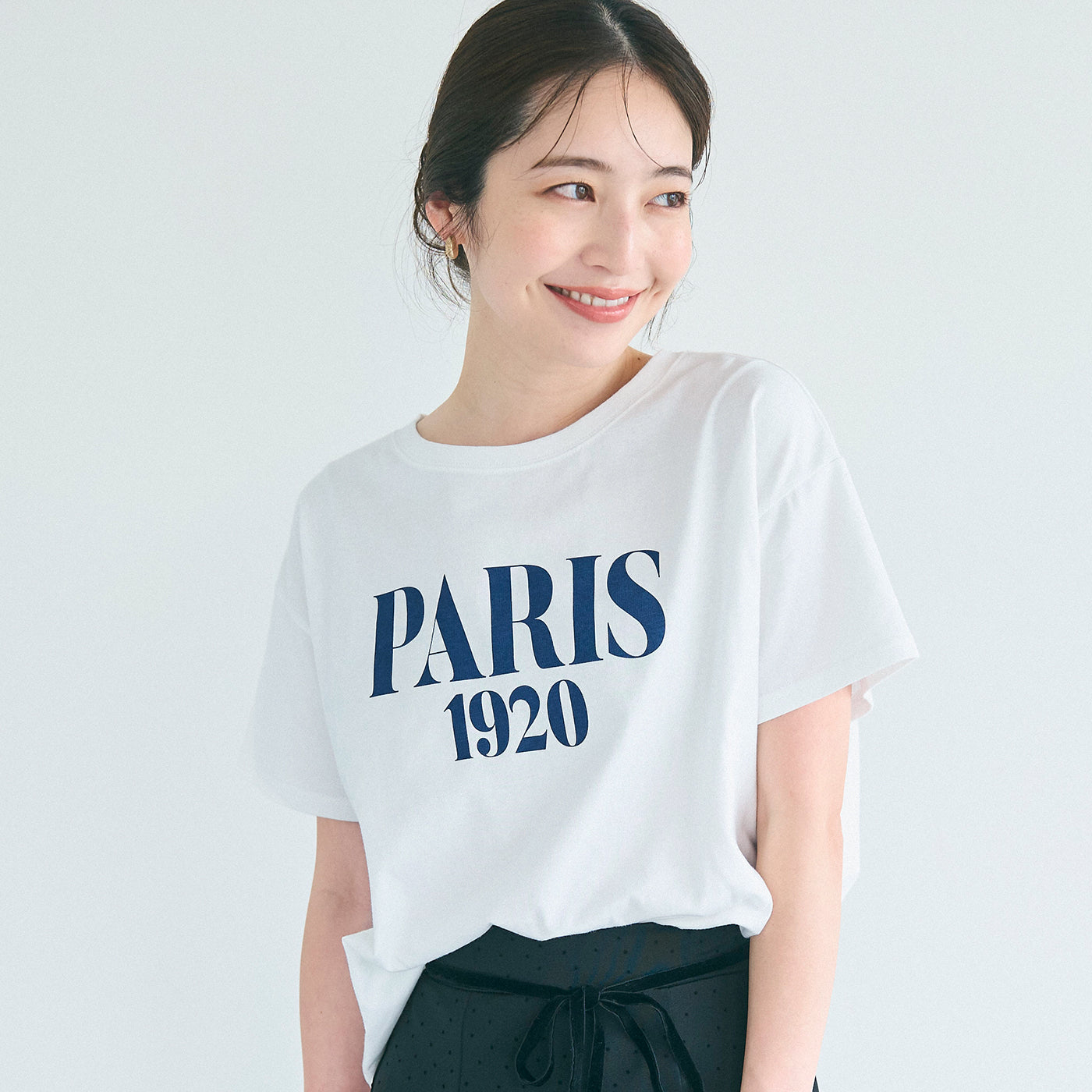 コカ coca テールカットロゴTシャツ （Ivory） Ivory