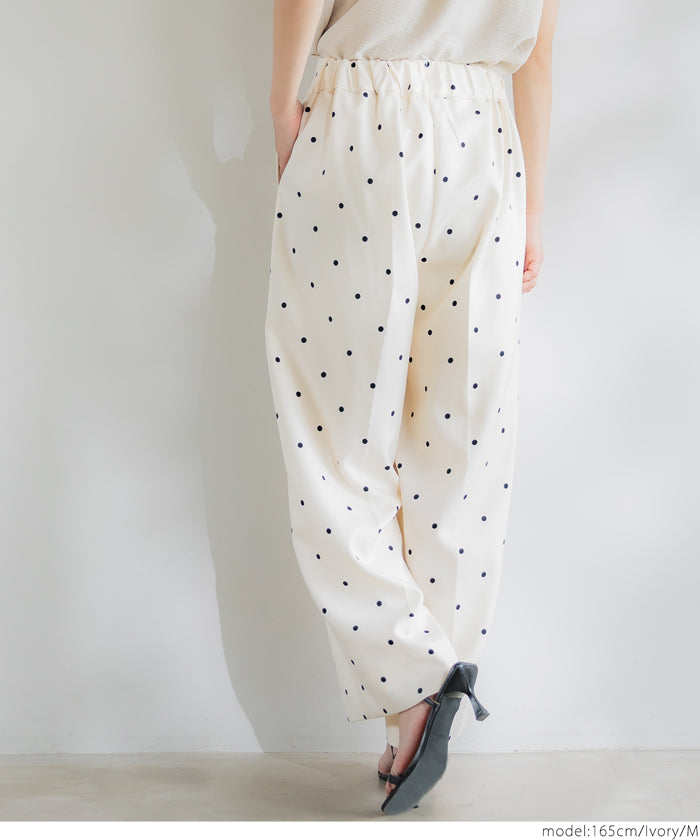 コカ coca センタープレスワイドパンツ （Black） Black
