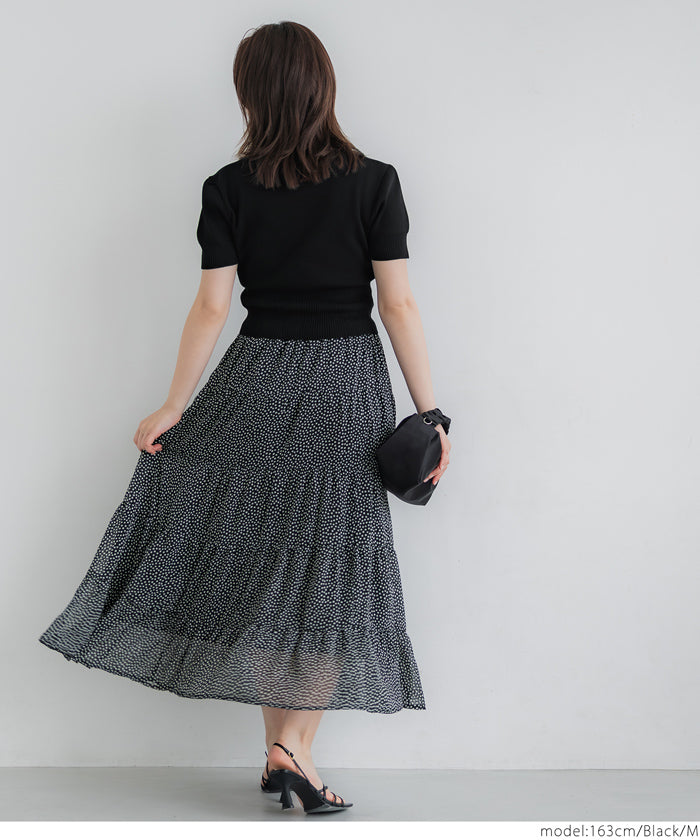 コカ coca ボタンニットカーディガン （Black） Black