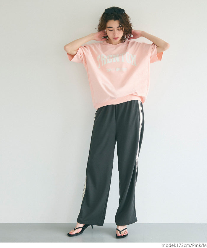 コカ coca スウェットライク半袖Tシャツ （Lt.gray） Lt.gray