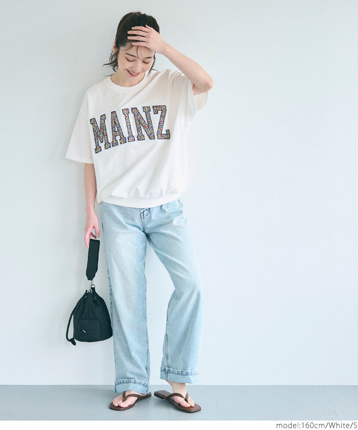 コカ coca スウェットライク半袖Tシャツ （Lt.gray） Lt.gray