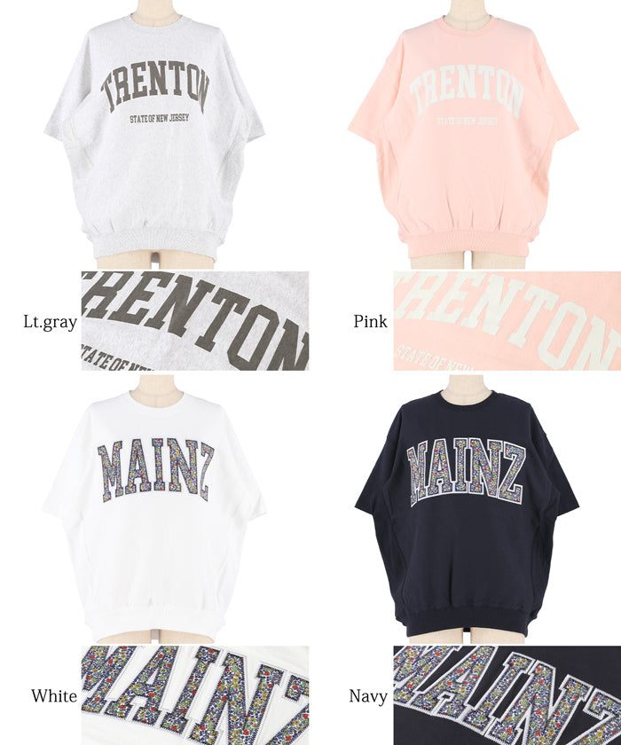 コカ coca スウェットライク半袖Tシャツ （Lt.gray） Lt.gray