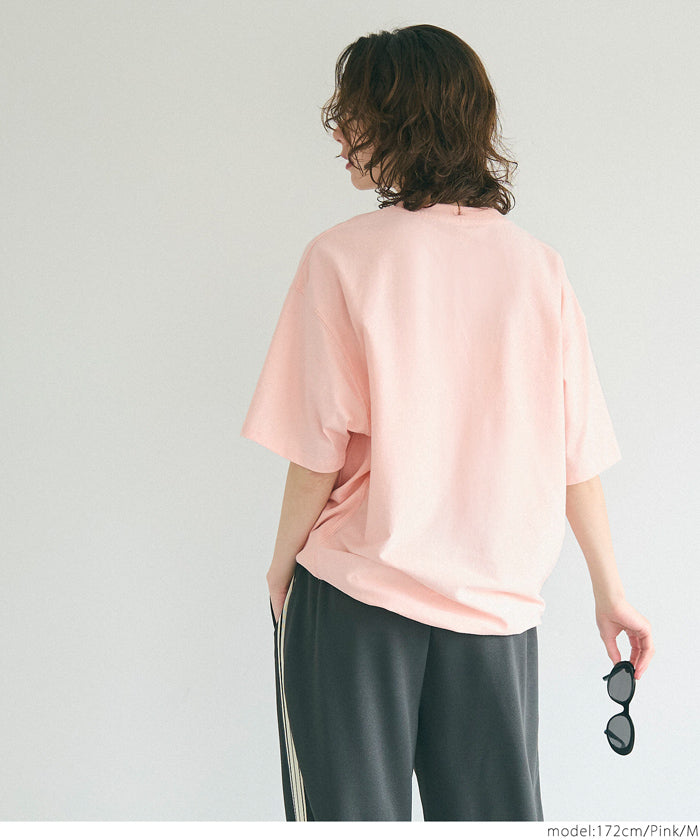 コカ coca スウェットライク半袖Tシャツ （Pink） Pink