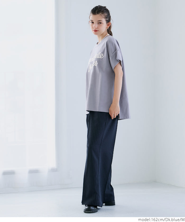 コカ coca ロゴロールアップスリーブスウェットトップス （Gray） Gray