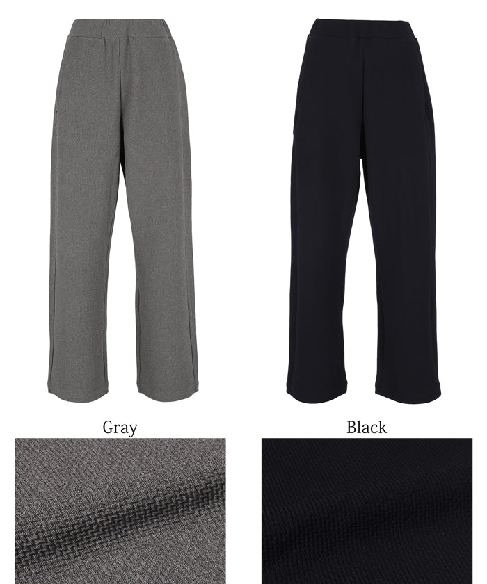 コカ coca エンボスカーブパンツ （Gray） Gray