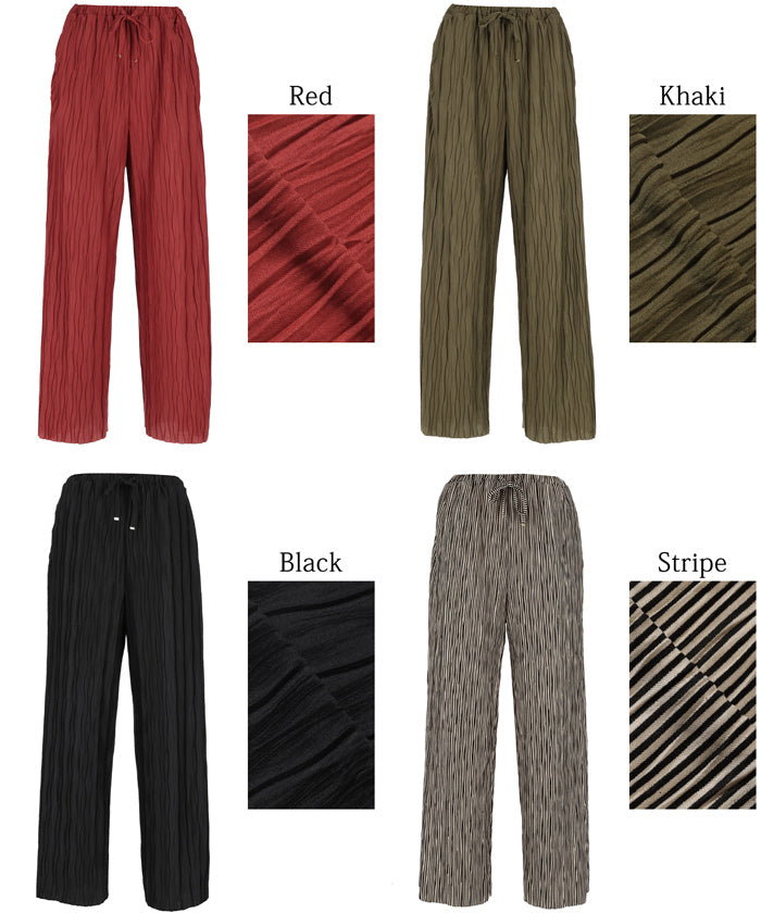 コカ coca スリムウェーブパンツ （Khaki） Khaki