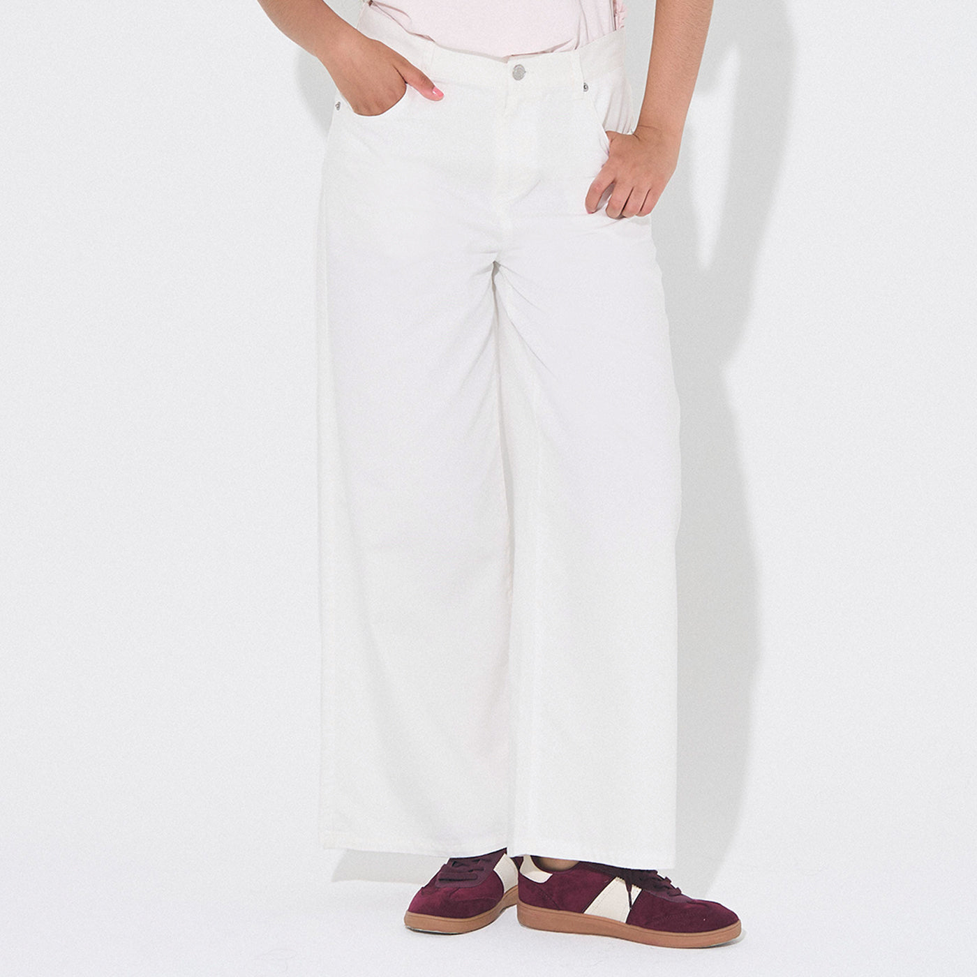コカ coca ローライズサマーデニム （White） White