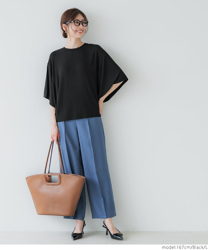 コカ coca ワイドスリーブトップス （Greige） Greige