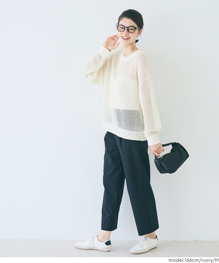 コカ coca メッシュニットプルオーバー （Ivory） Ivory