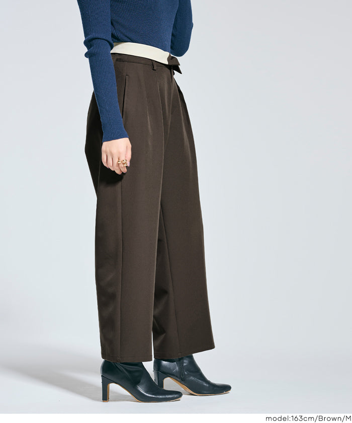 コカ coca ウエストデザインワイドパンツ （Stripe） Stripe