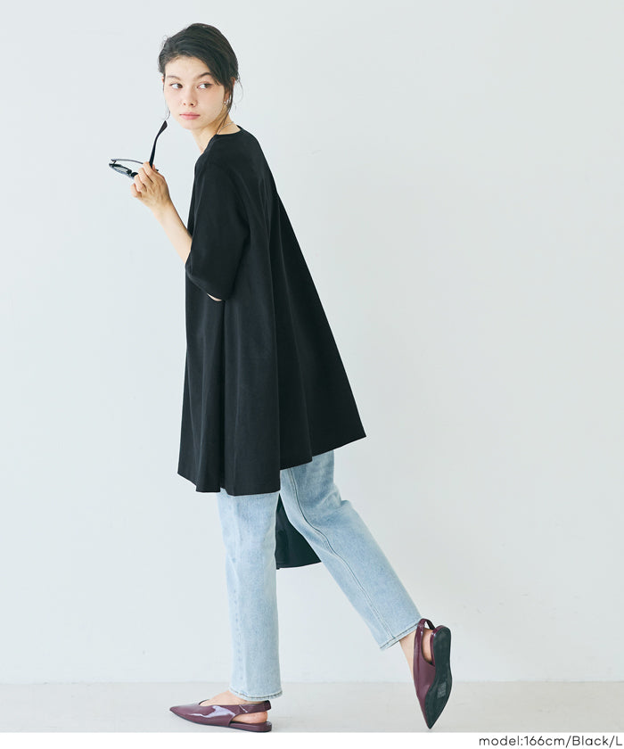 コカ coca Aラインチュニック （Black） Black
