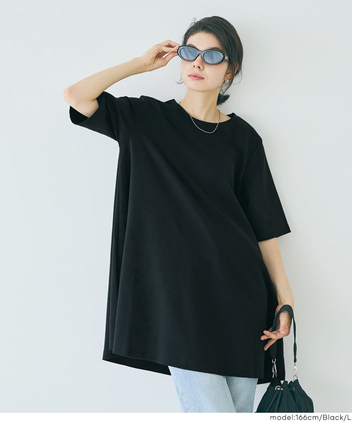 コカ coca Aラインチュニック （Black） Black