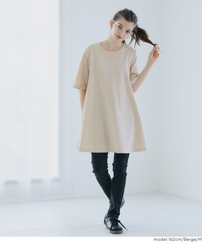 コカ coca Aラインチュニック （Black） Black