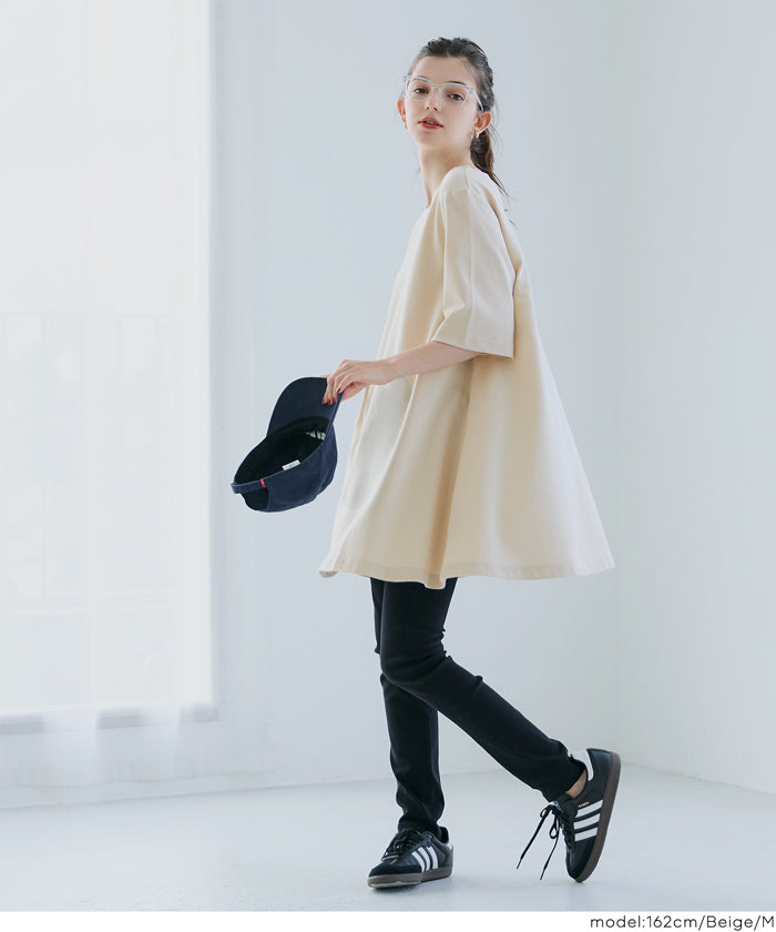 コカ coca Aラインチュニック （Black） Black